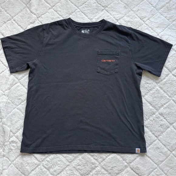 Carhartt | Logo Graphic Relaxed Fit Heavyweight Short Sleeve | Size Extra Large - Picture 2 of 11